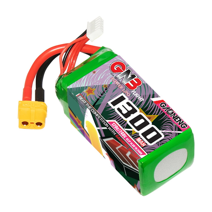 Gaoneng GNB 1300mAh 14.8V 4S 120C Lipo Battery - XT60