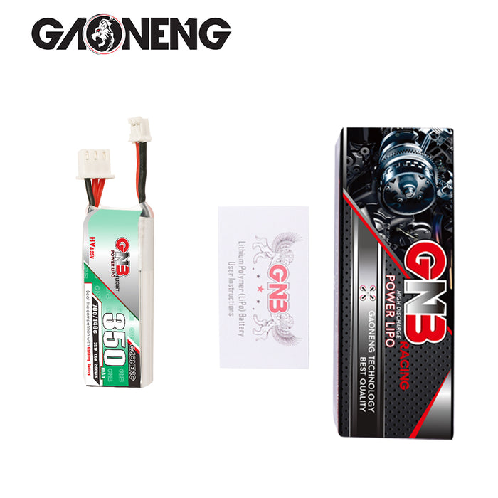 Gaoneng GNB 350mAh 2S 7.6V HV EMAX Tinyhawk S Pack (2 PCS.) - PH2.0