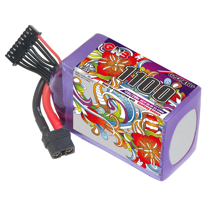 Gaoneng GNB 1100mAh 30.4V 8S HV 120C Lipo Battery - XT60