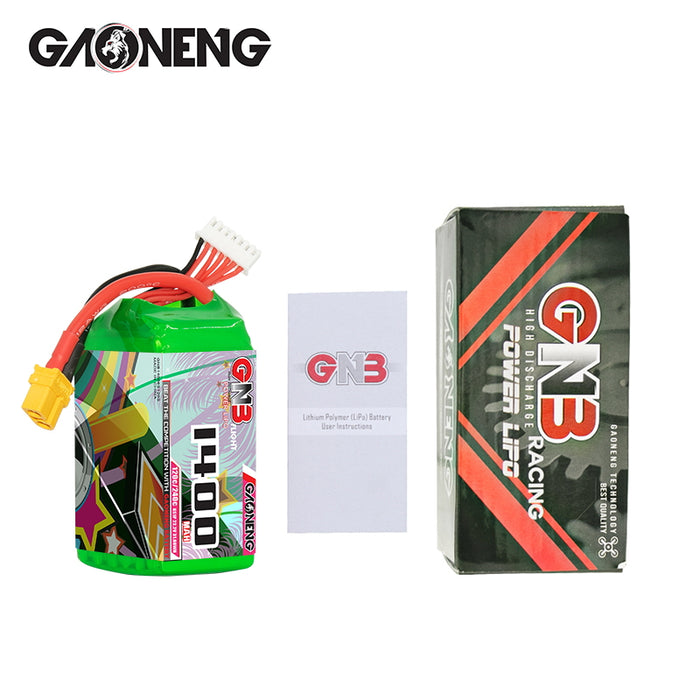 Gaoneng GNB 1400mAh 22.2V 6S 120C Lipo Battery - XT60