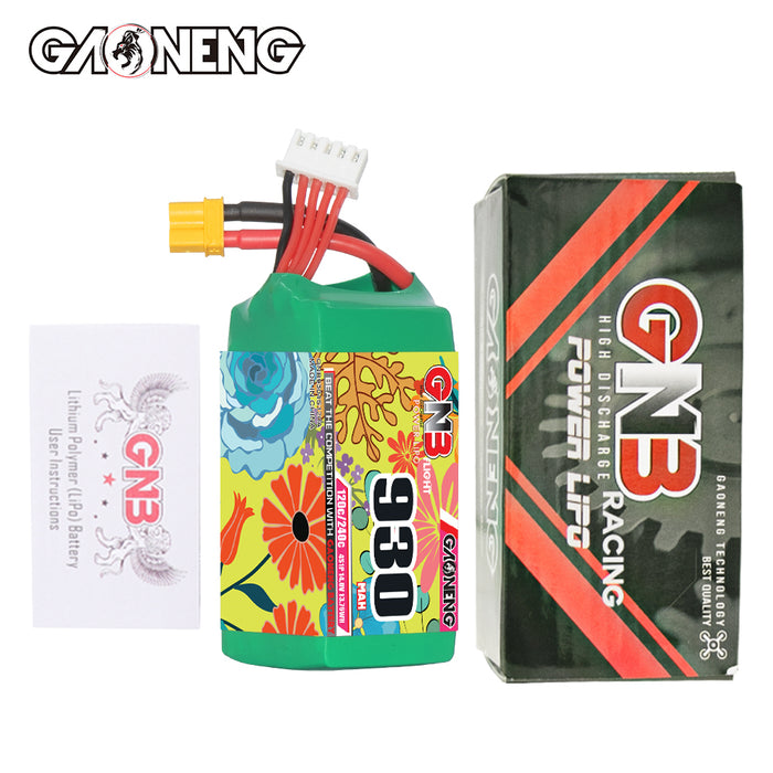 Gaoneng GNB 930mAh 14.8V 4S 120C Lipo Battery - XT30