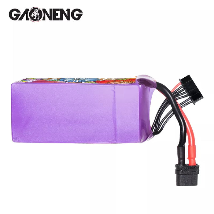 Gaoneng GNB 1300mAh 22.8V 6S HV 120C Lipo Battery - XT60