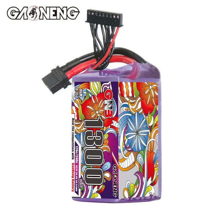 Gaoneng GNB 1300mAh 30.4V 8S HV 120C Lipo Battery - XT60