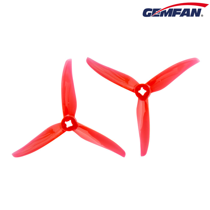 GEMFAN Hurricane 4023 3-BLADE 4" Durable PROP 2CW 2CCW (CHOOSE COLOR)