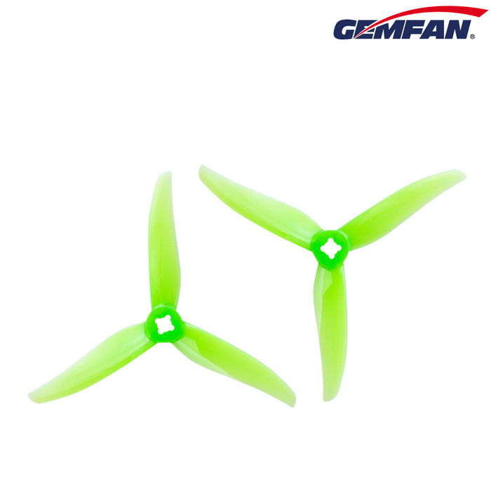 GEMFAN Hurricane 4023 3-BLADE 4" Durable PROP 2CW 2CCW (CHOOSE COLOR)