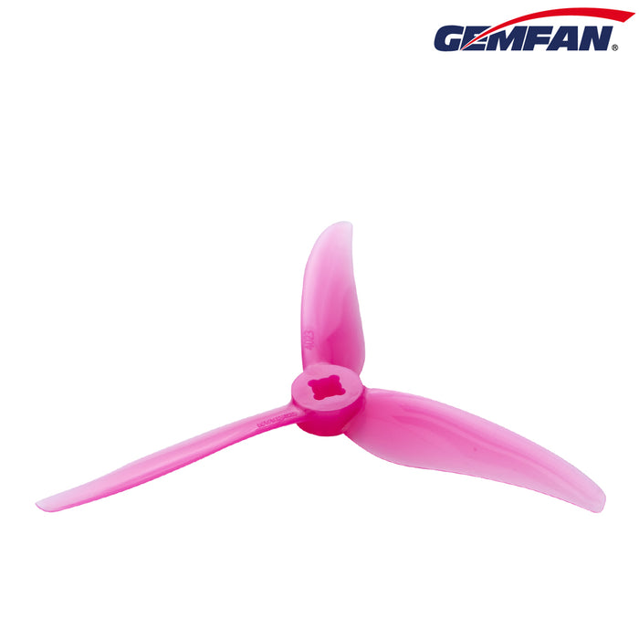 GEMFAN Hurricane 4023 3-BLADE 4" Durable PROP 2CW 2CCW (CHOOSE COLOR)