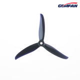 Gemfan Hurricane 4937 Tri-Blade 4.9" Propeller (2CW+2CCW) - Choose Color