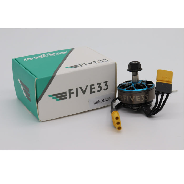 Five33 Headsup 2207 1960KV Brushless FPV Drone Motor W/ MR30 - 1 Pc.