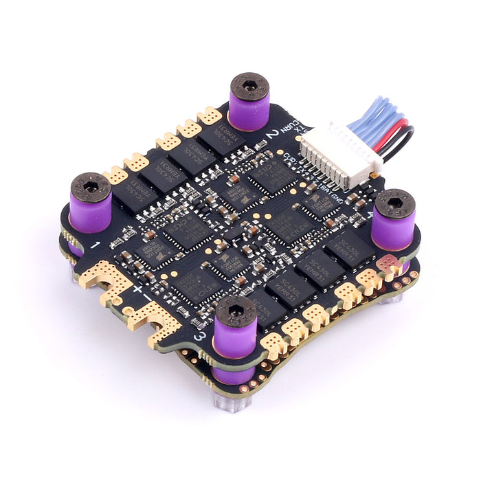 Skystars F7 F722 Flight controller and 60A Blheli-32 32bit ESC fly tower stack - 30x30mm