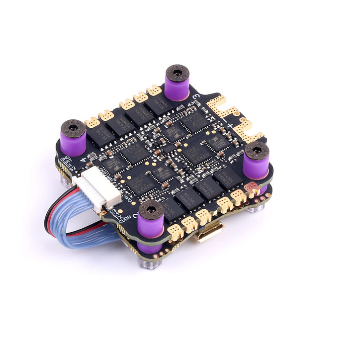 Skystars F7 F722 Flight controller and 60A Blheli-32 32bit ESC fly tower stack - 30x30mm