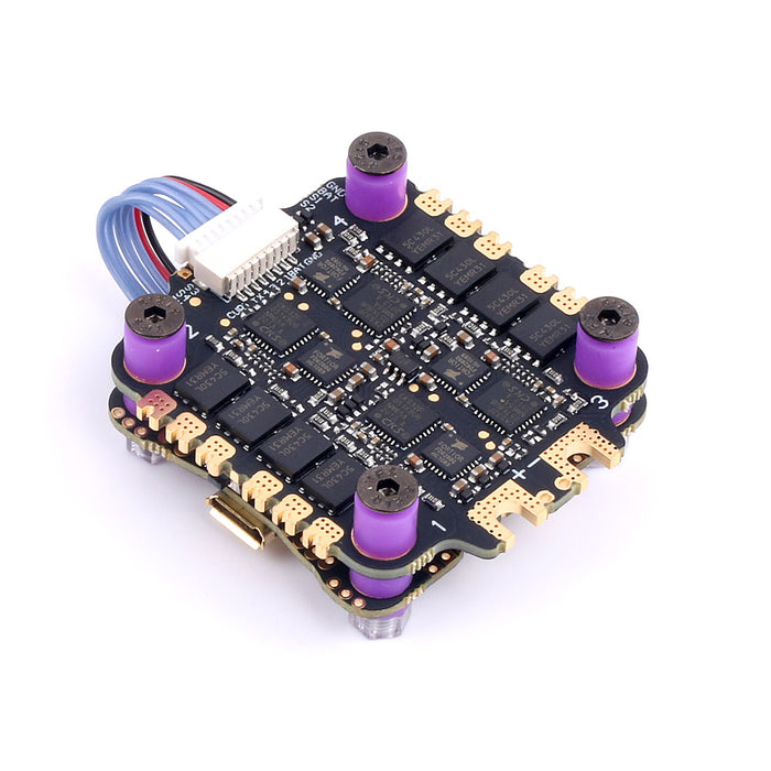 Skystars F7 F722 Flight controller and 60A Blheli-32 32bit ESC fly tower stack - 30x30mm