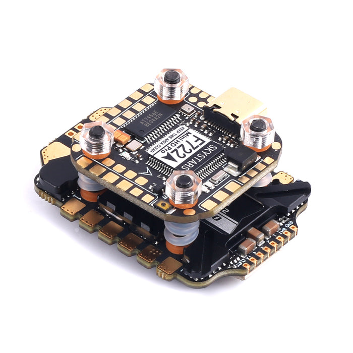 Skystars F722HD PRO Stack Flight Controller & KM55 55A AM32 ESC - 20x20