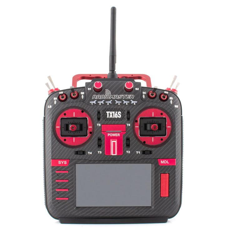 RadioMaster TX16S MKII MAX EdgeTX RC Transmitter w/ V4.0 Hall Gimbals - Choose Version