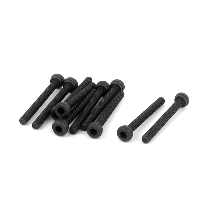Armattan Beaver Replacement 18MM M2 Iron Cup Head Screw - Black Anodized (10 pieces)