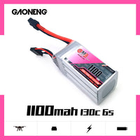 Gaoneng GNB 1100mah 22.2V 6S 130c Lipo Battery - XT60