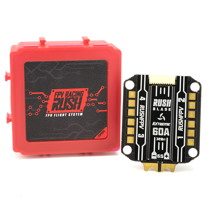 RUSHFPV Rush Blade 32Bit 60A 3-6S 128kHz 30x30 4in1 ESC - Extreme Edition