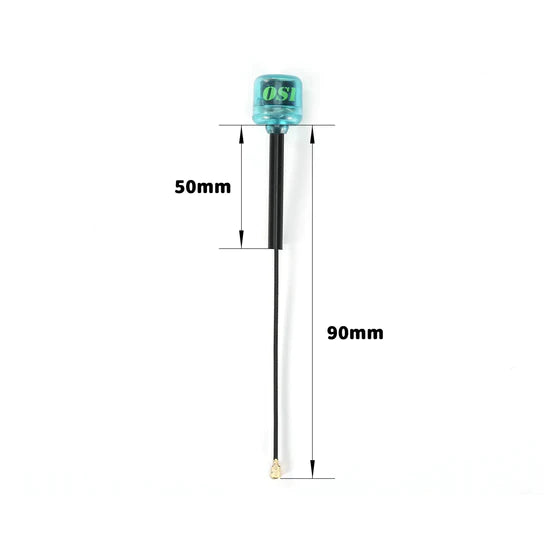 FlyFishRC Osprey 5.8Ghz 90mm U.FL Antenna - LHCP 90mm