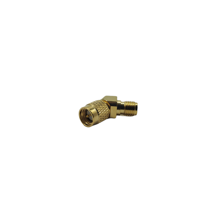 TrueRC 45 Degree SMA Male to SMA Female Connector