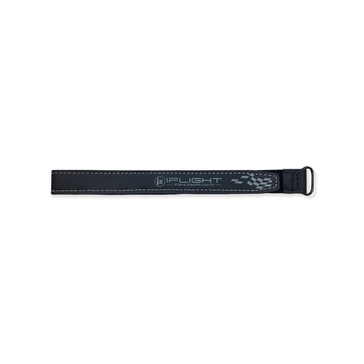 iFlight 20x400mm Microfiber PU Leather Battery Strap - Black