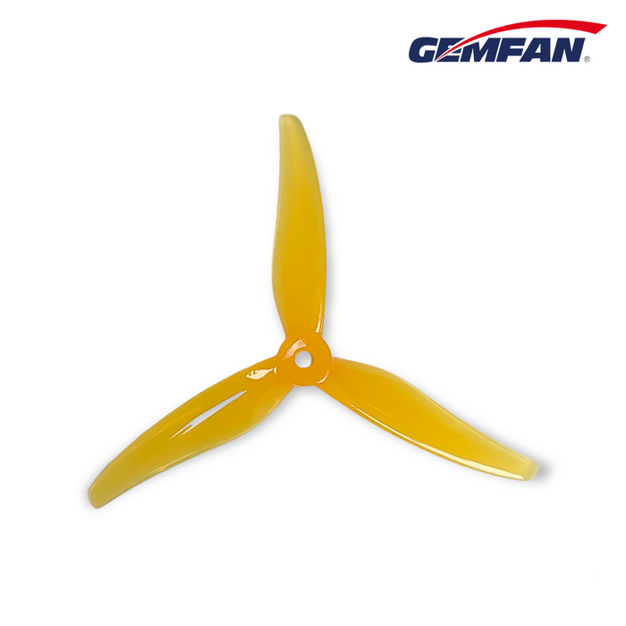 Gemfan Hurricane MCK Edition V2 51466 Durable Tri-Blade 5" Prop - 2CW+2CCW - Choose Color