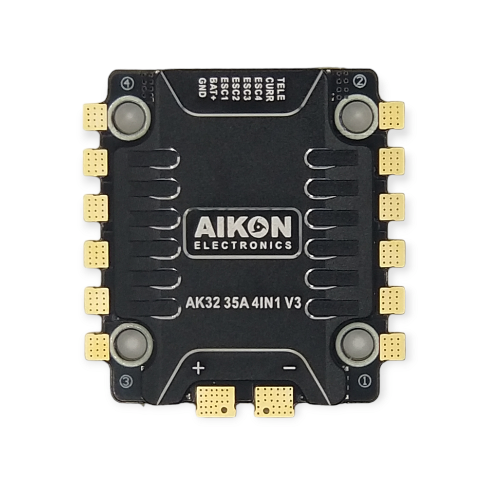 akico324 Aikon AK32 35A 4in1 32 Bit ESC V3 - 30x30mm — Pyrodrone
