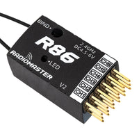 Radiomaster R86 V2 6CH Frsky D8/D16 and Futaba SFHSS Compatible PWM Receiver