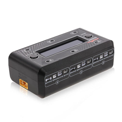 Ultra Power UP-S6AC 6x4.35W AC/DC 1S LiPo/LiHV Whoop Battery Charger w/ Micro MX, PH2.0, JST