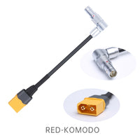 iFlight XT60H-Male Power Cable for Red Komodo