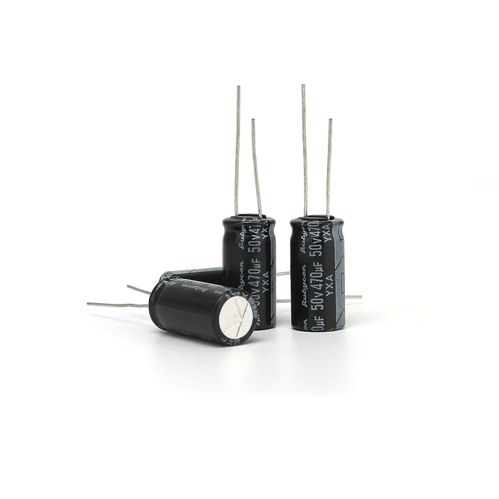 Rubycon UPL 50V 470UF 12.5x22mm Capacitor - 10 Pcs.