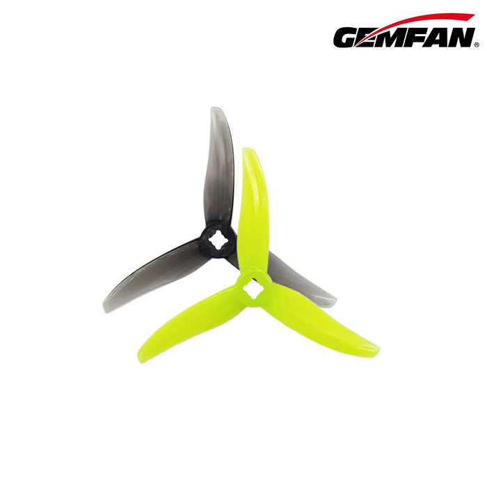 Gemfan Hurricane 3525 Durable Tri-Blade 3.5" Propeller (2CW+2CCW) - Choose Your Color