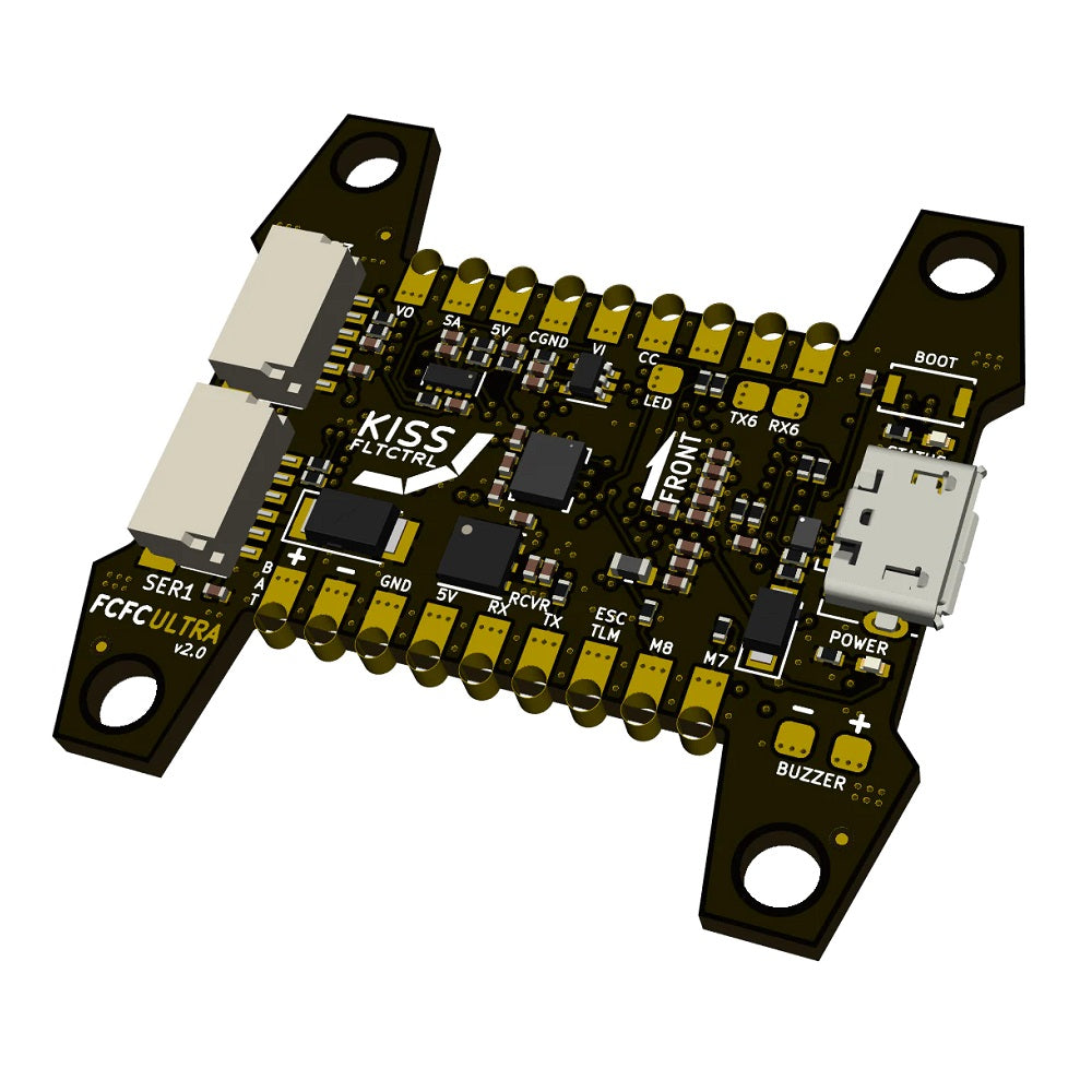 【新品未開封】KISS ULTRA FC V2 KISS FCFC Ultra V2 FPV Drone Flight Controller - 30x30mm — Pyrodrone