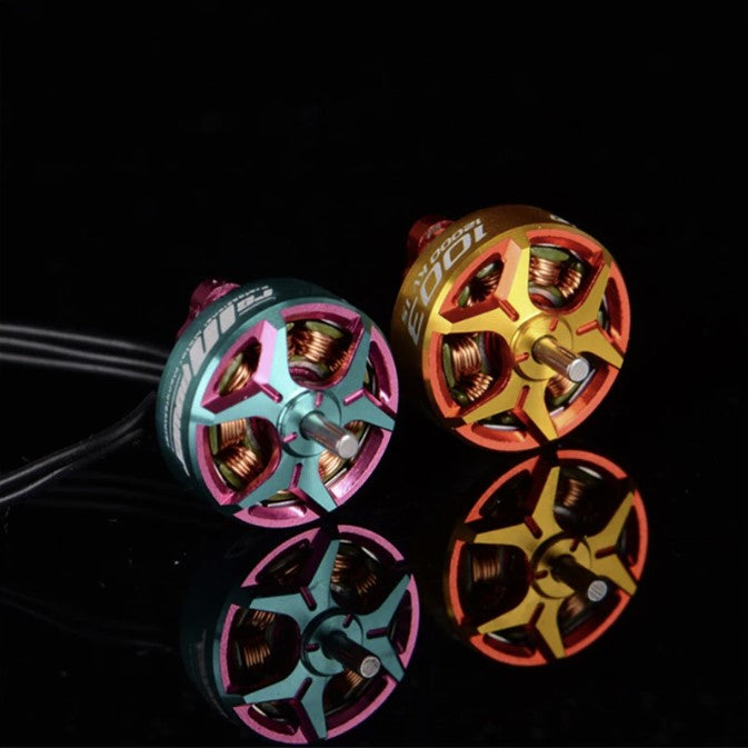 Pyro Motor RCINPOWER GTS V3 1003 10000KV Brushless FPV Drone Motor - Teal Blue ...