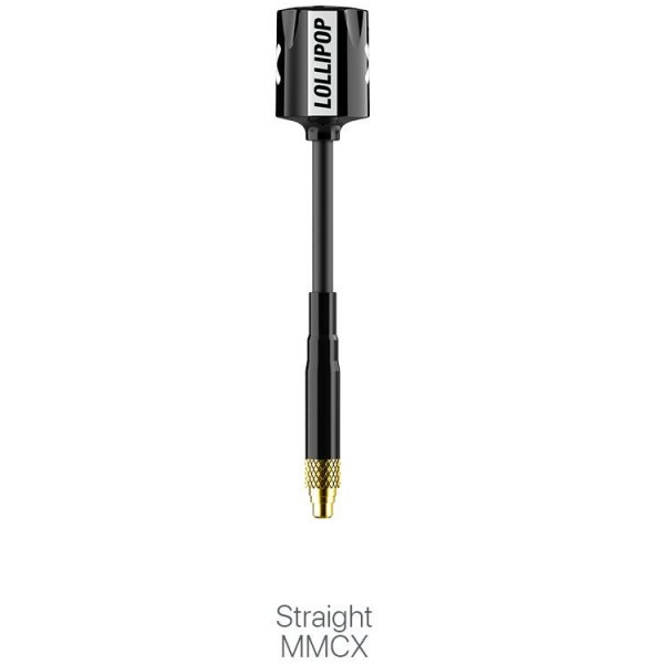 Foxeer Micro Lollipop FPV Antenna 5.8G 2.5dBi High Gain - Straight MMCX - RHCP