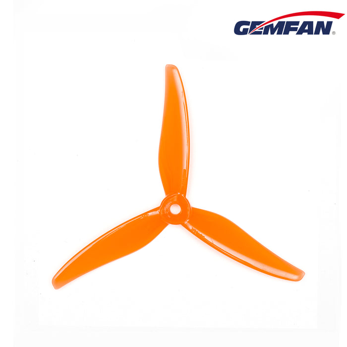 Gemfan Hurricane MCK Edition V2 51466 Durable Tri-Blade 5" Prop - 2CW+2CCW - Choose Color