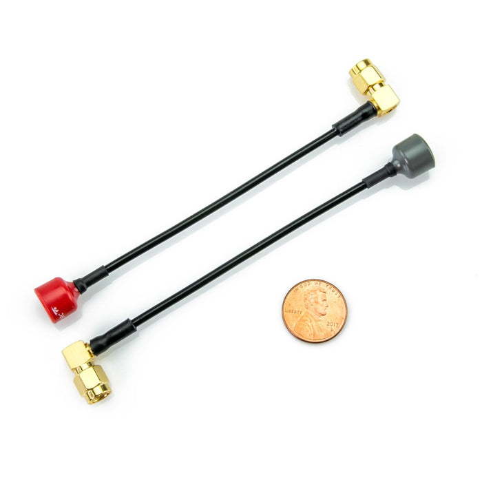 TrueRC Singularity 5.8 SMA 90 Degree Long Antenna LHCP