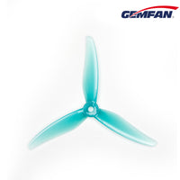 Gemfan Hurricane MCK Edition V2 51466 Durable Tri-Blade 5" Prop - 2CW+2CCW - Choose Color