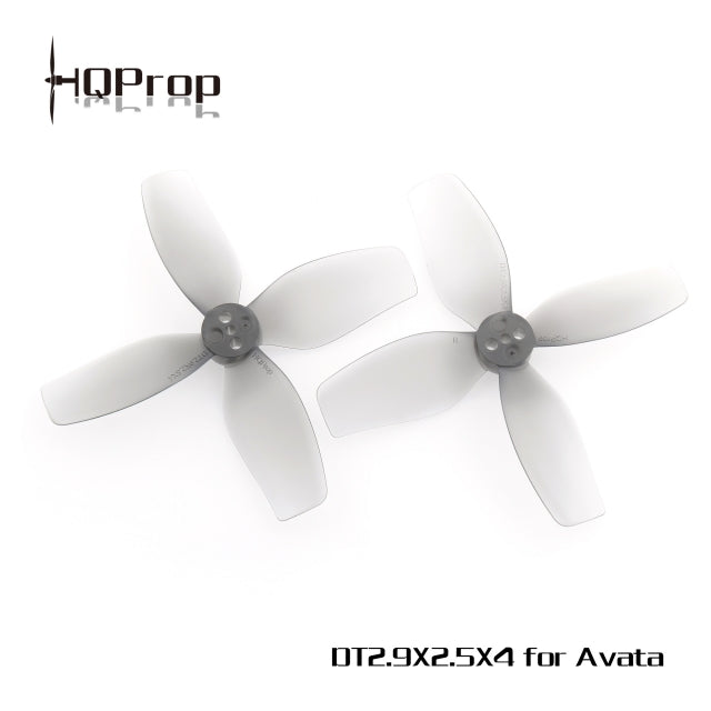 HQProp DT2.9x2.5x4 for DJI Avata - Poly Carbonate (2CW+2CCW) - Choose Color