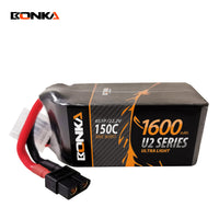 Bonka U2 Ultra Light 1600mAh 6S 22.2V 150C FPV Racing LiPo Battery