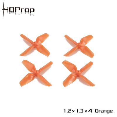 HQ Prop Micro Whoop Prop 1.2X1.3X4 (31MM)1MM Shaft (2CW+2CCW)-ABS