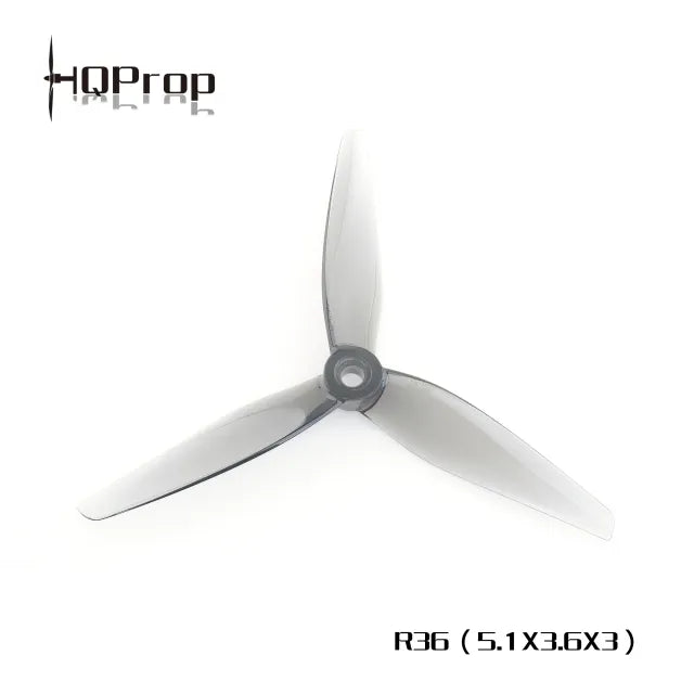 HQ Prop R36 5136 5.1" Racing Propeller (2CCW+2CW) - Poly Carbonate - Choose Color