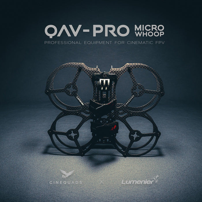 Lumenier QAV-PRO Micro Whoop 2.5" Cinequads Edition - Frame Kit