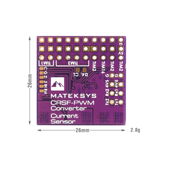 Matek CRSF To PWM Converter CRSF-PWM-C