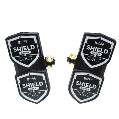ORT Quad Shield PRO 5.8GHz Quad Patch Receiver Antenna Set for DJI Goggles - LHCP