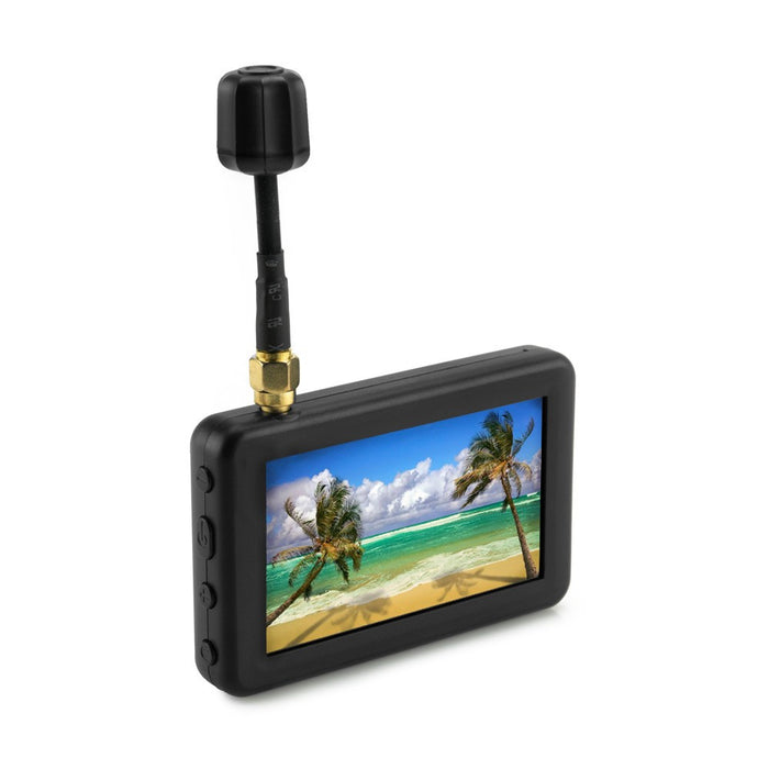 DMKR LS-5804 3 Inch Mini FPV LCD Monitor 5.8G 40CH 16:9 NTSC/PAL