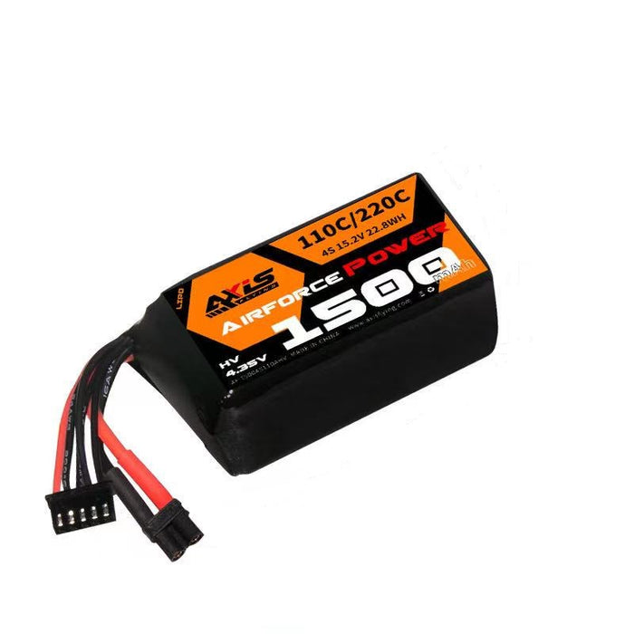 AxisFlying 1500MAH 15.2V 4S 110C HV Lipo Battery - XT30