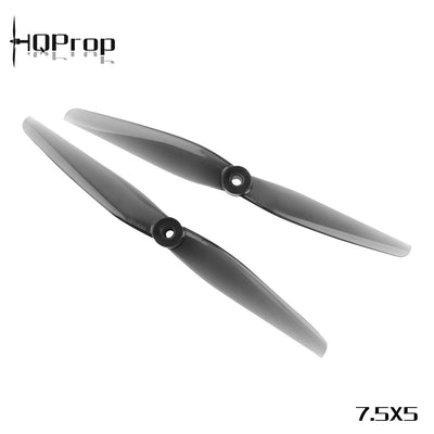 HQ Prop 7.5x5x2 Durable Bi-Blade 7" Prop Grey