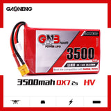 Gaoneng GNB 7.6V 2S HV LIPO 3500mah Transmitter Battery for Taranis QX7 XT30 Plug