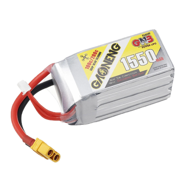 Gaoneng GNB 1550MAH 18.5V 5S 100C LIPO BATTERY - XT60