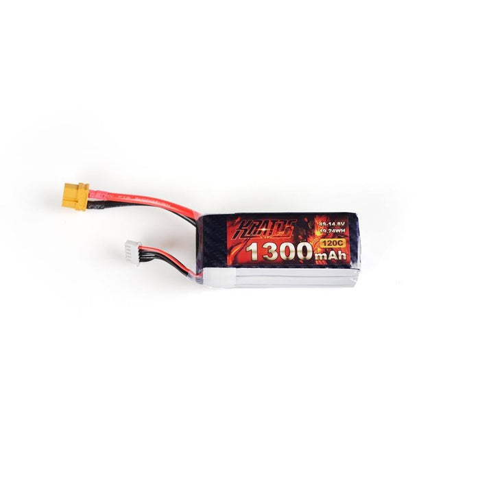 HGLRC KRATOS 4S 14.8V 1300MAH 120C Li-Po Battery - XT60