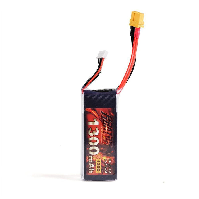 HGLRC KRATOS 4S 14.8V 1300MAH 120C Li-Po Battery - XT60